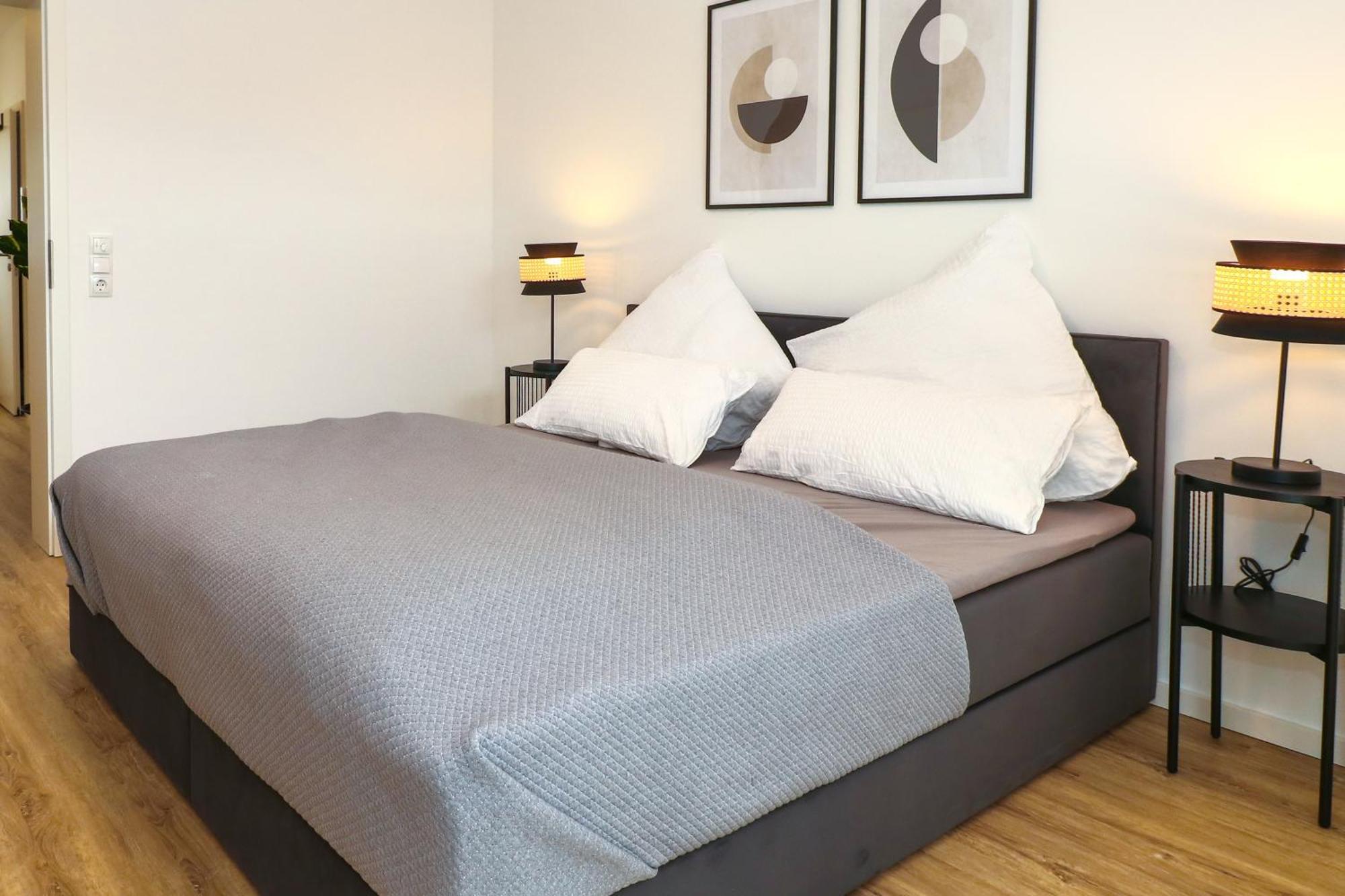 Lightplace - Moderne Apartments In Braunschweig - Balkon - Netflix - Am Kanal Ngoại thất bức ảnh